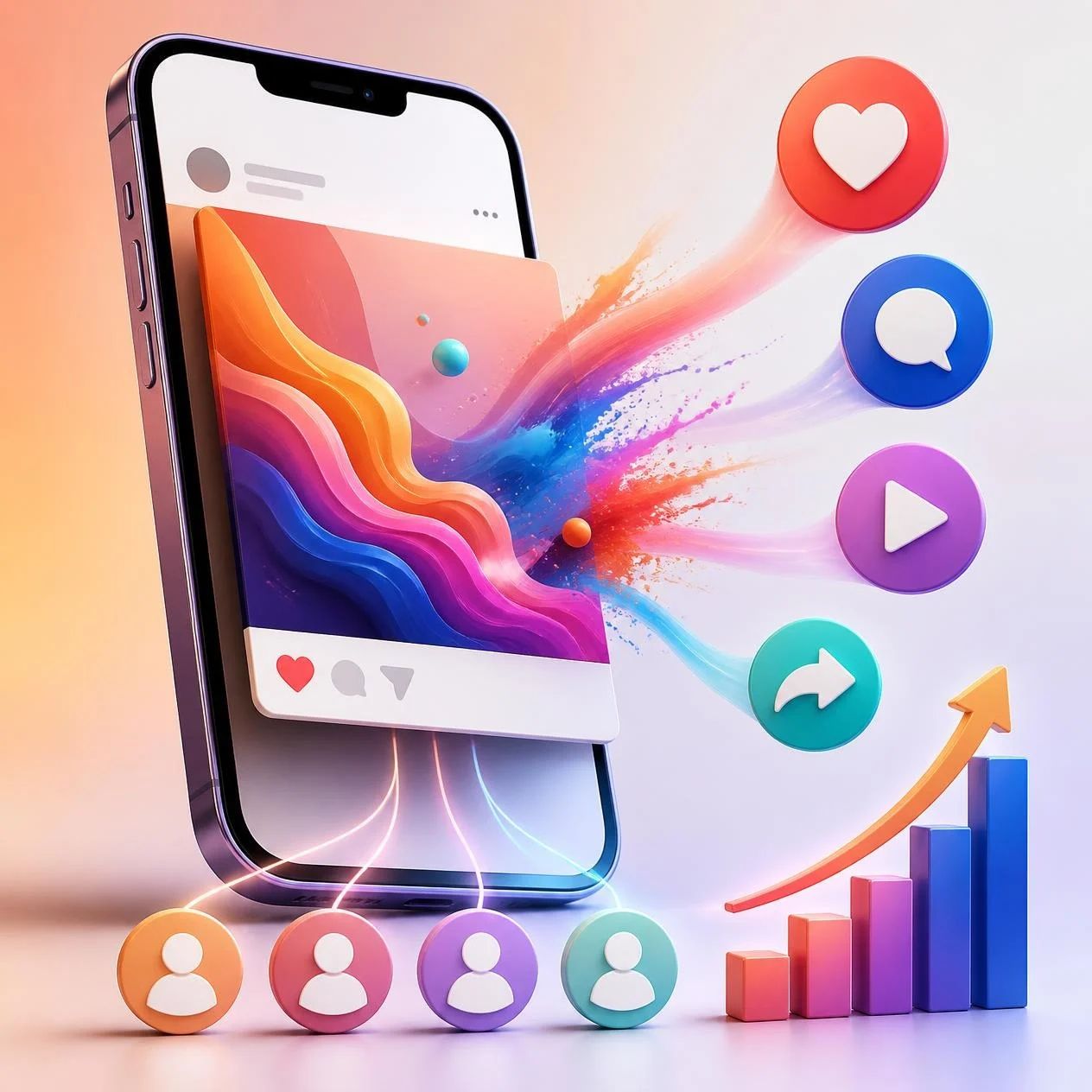 Social Media Marketing Company in India Turning One Post Into Likes Comments Shares and New Followers